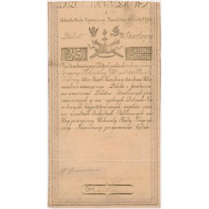 25 złotych 1794 - A - znw. ZOONEN - ŁADNY