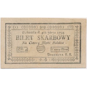 4 złote 1794 (1)(D)