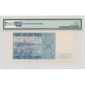 20 złotych 1939 - L - PMG 64 EPQ