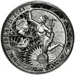 Niue, 50 Dollars 2013 (6 oz) Mercury - Fortuna Redux