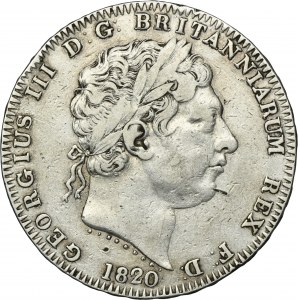 Great Britain, Geogre III, 1 Crown London 1820