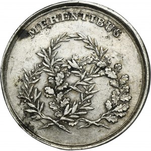 Poniatowski, médaille d'honneur Merentibus 1766