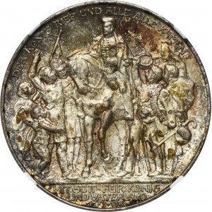Germany, Kingdom of Prussia, Wilhelm II, 3 Mark Berlin 1913 A - NGC MS65