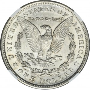 USA, 1 Dollar Philadelphie 1921 - Morgan - NGC MS62