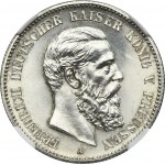 Germany, Kingdom of Prussia, Friedrich III, 2 Mark Berlin 1888 A - NGC MS64