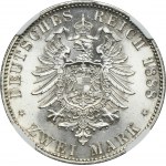 Germany, Kingdom of Prussia, Friedrich III, 2 Mark Berlin 1888 A - NGC MS64