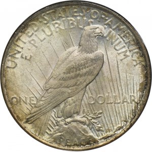 USA, 1 Dollar Philadelphia 1923 - Peace - NGC MS62