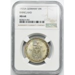 Germany, Weimar Republic, 3 Mark Berlin 1925 A - NGC MS64