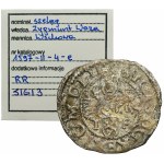 Sigismund III Vasa, Schilling Fraustadt 1597 - RARE, ex. Marzęta