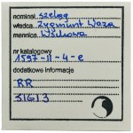 Sigismund III Vasa, Schilling Fraustadt 1597 - RARE, ex. Marzęta
