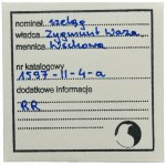 Sigismund III Vasa, Schilling Fraustadt 1597 - RARE, ex. Marzęta