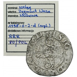 Sigismond III Vasa, Wschowa 1598 - RARE, ILLUSTRÉE, ex. Marzęta
