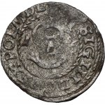 Sigismund III Vasa, Schilling Fraustadt 1600 - letter F under the eagle - ex. Marzęta