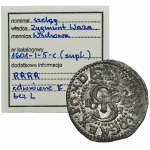 Sigismund III Vasa, Schilling Fraustadt 1601 F - VERY RARE, ex. Marzęta