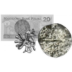 Boleslaus I the Brave, Denarius Princes Polonie - barbarized variety