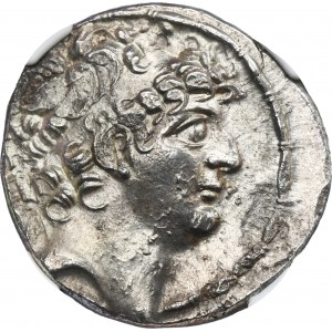 Greece, Seleukid Empire, Philip I Philadelphos, Tetradrachm - NGC Ch AU