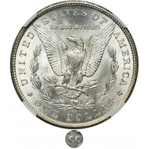 USA, 1 Dollar Carson City 1883 CC - Morgan - NGC MS62