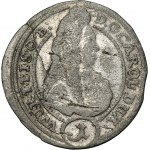 Silesia, Duchy of Oels, Karl Friedrich, 1 Kreuzer Oels 1704 CVL - VERY RARE