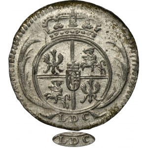 Augustus III of Poland, 1/24 Thaler Leipzig 1754 L/LDC