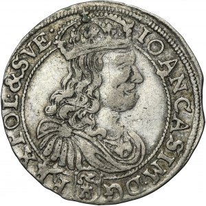 John II Casimir, 6 Groschen Bromberg 1667 TLB
