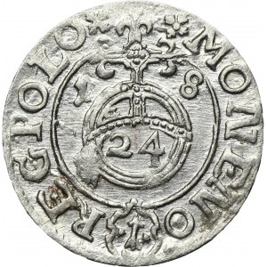 Sigismund III Vasa, 3 Polker Bromberg 1618 - RARE