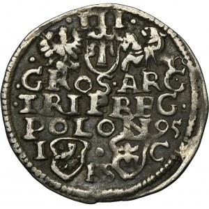 Sigismund III Vasa, 3 Groschen Bromberg 1595