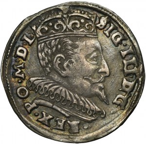 Sigismund III Vasa, 3 Groschen Vilinius 1595