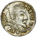 Sigismund III Vasa, 3 Groschen Vilnius 1599 - VERY RARE, SGI, Swan