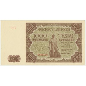 1.000 złotych 1947 - K -