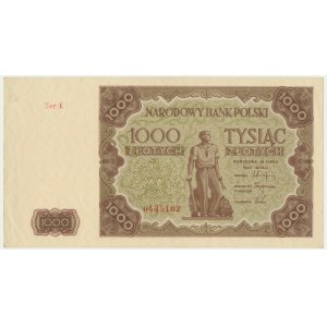1.000 złotych 1947 - K -