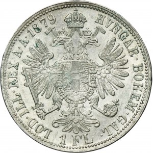 Austria, Franz Joseph I, 1 Floren Wien 1879