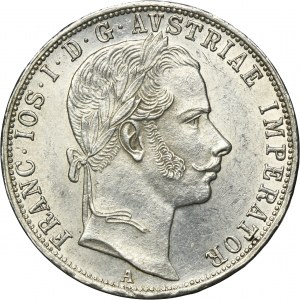 Austria, Franz Joseph I, 1 Floren Wien 1859 A