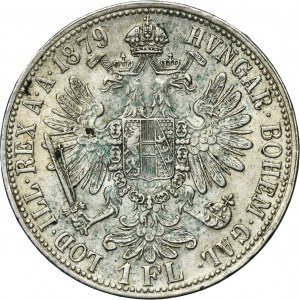 Austria, Franz Joseph I, 1 Floren Wien 1879