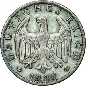 Germany, Weimar Republic, 1 Mark Berlin 1925 A
