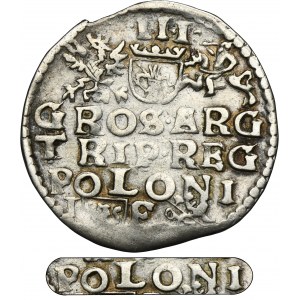 Sigismund III Vasa, 3 Groschen Lublin 1596 - RARE