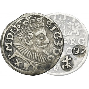 Sigismund III Vasa, 3 Groschen Lublin 1597 - RARE