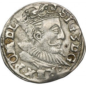 SIgismund III Vasa, 3 Groschen Lublin 1597 - RARE, ILUSTRATED