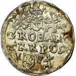 Sigismond III Vasa, Trojak Lublin 1598 - RZADKI, monogramme de Reysner sans bordure, ex. Marzęta
