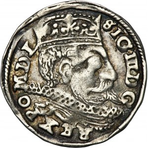 Sigismund III Vasa, 3 Groschen Lublin 1598 - letter L divided date