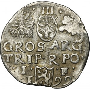 Sigismund III Vasa, 3 Groschen Lublin 1599 - VERY RARE