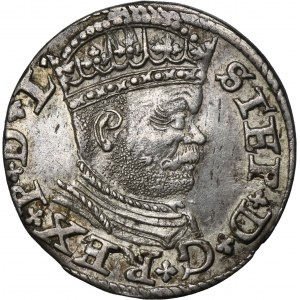 Stephen Bathory, 3 Groschen Riga 1586