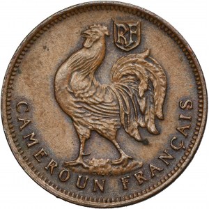 French Cameroon, 50 Centimes Pretoria 1943