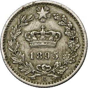 Italy, Umberto I, 20 Centesimi Rome 1895 R