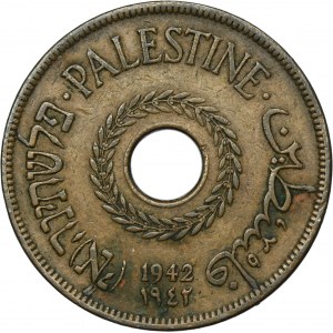 Palestine, British Mandatory, 20 Mils London 1942