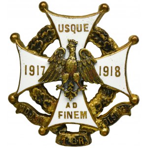 Badge of the 1st Brigade of Polish Troops