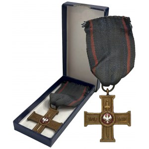 PRL, Greater Poland Uprising Cross with box