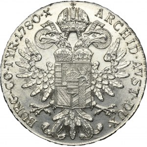 Autriche, Marie-Thérèse, Thaler Vienne 1780 SF - NEW BIT
