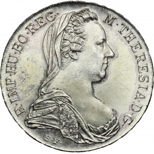 Autriche, Marie-Thérèse, Thaler Vienne 1780 SF - NEW BIT