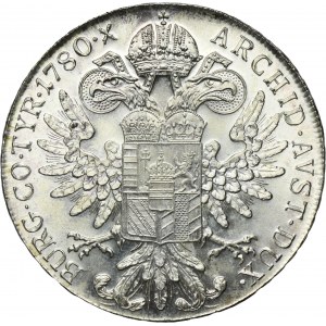 Autriche, Marie-Thérèse, Thaler Vienne 1780 SF - NEW BIT