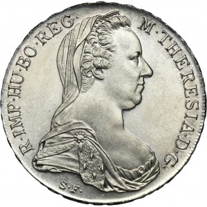 Austria, Maria Theresa, Thaler Wien 1780 SF - RESTRIKE